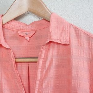 Lou & Grey Peach Longsleeve Top